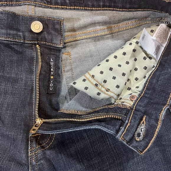 Mens Lucky Jeans 121 slim straight flawless 32x32 - Picture 6 of 6